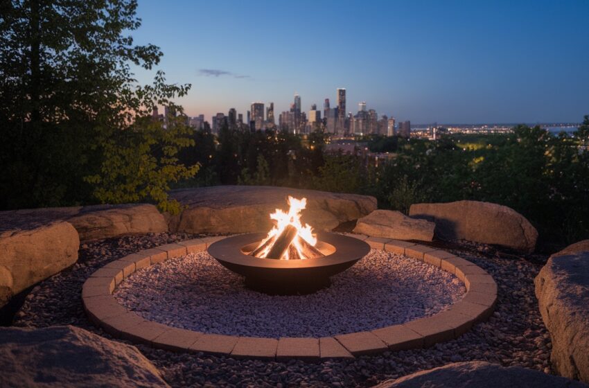  10 Creative Fire Pit Ideas for Enjoying City Skyline Views