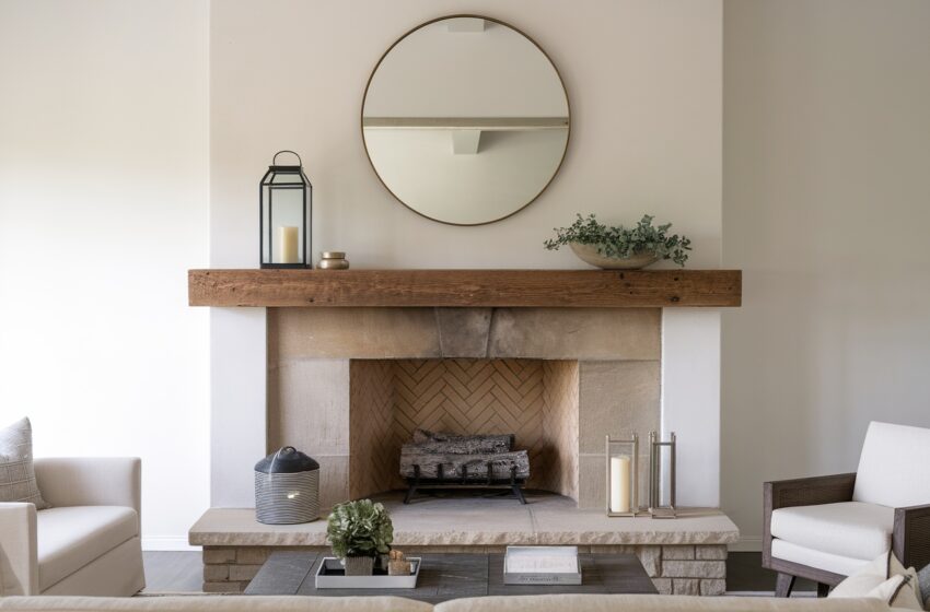  10 Stunning Minimalist Decor Over Fireplace Ideas