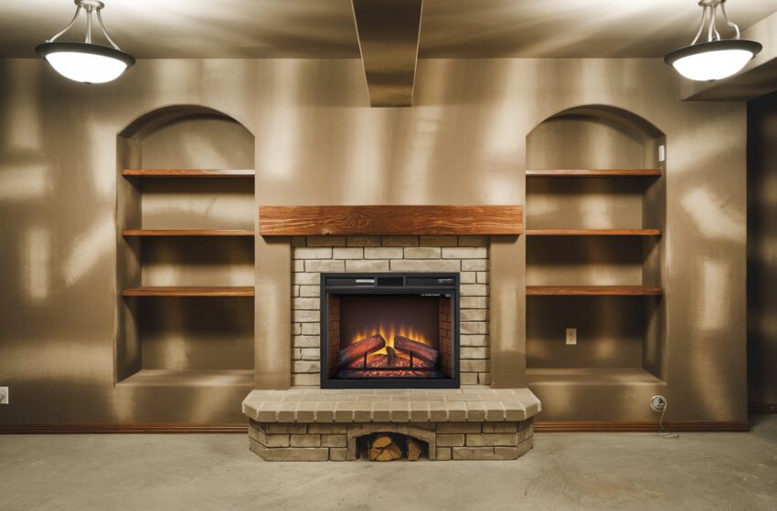  10 Stunning Basement Electric Fireplace Ideas to Transform Your Space