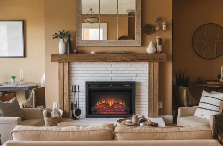 electric fireplace decor ideas