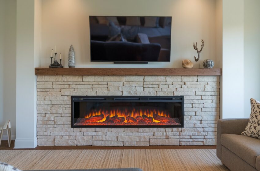  10 Stunning Electric Fireplace Ideas with TV Built-Ins