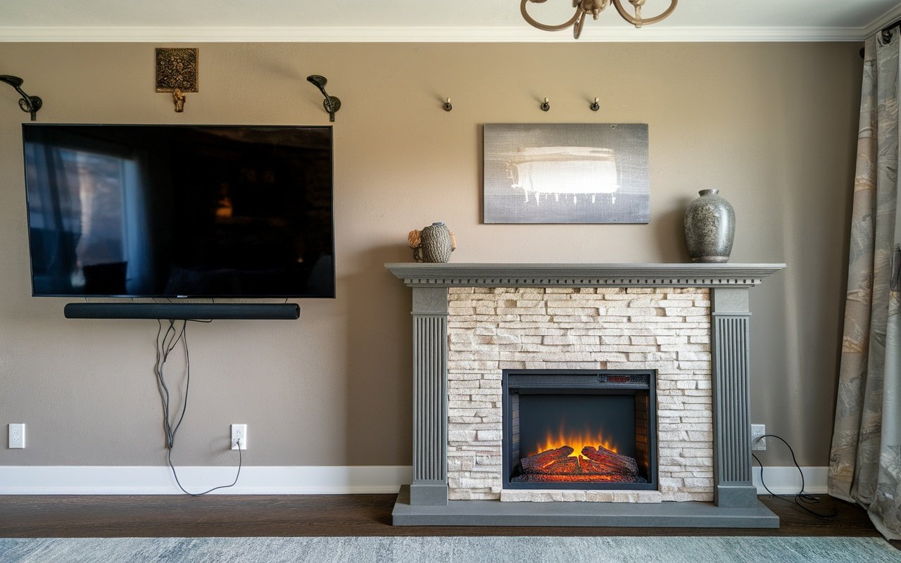 10 Stunning Electric Fireplace Ideas to Pair with Your TV - DIY Inspiration