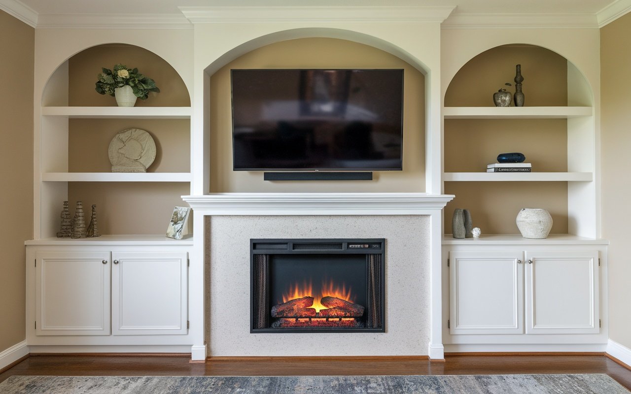 10 Modern Electric Fireplace Ideas to Enhance Your TV Space