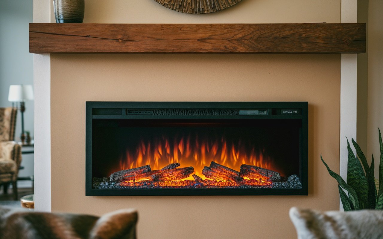 10 Stunning Electric Wall Fireplace Ideas for Cozy Living Spaces