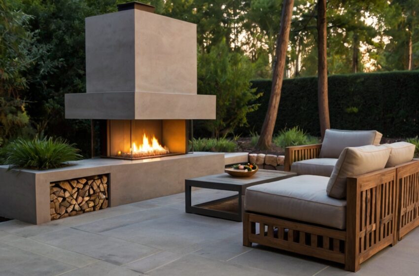  17 Stunning Outdoor Gas Fireplace Ideas to Elevate Your Backyard