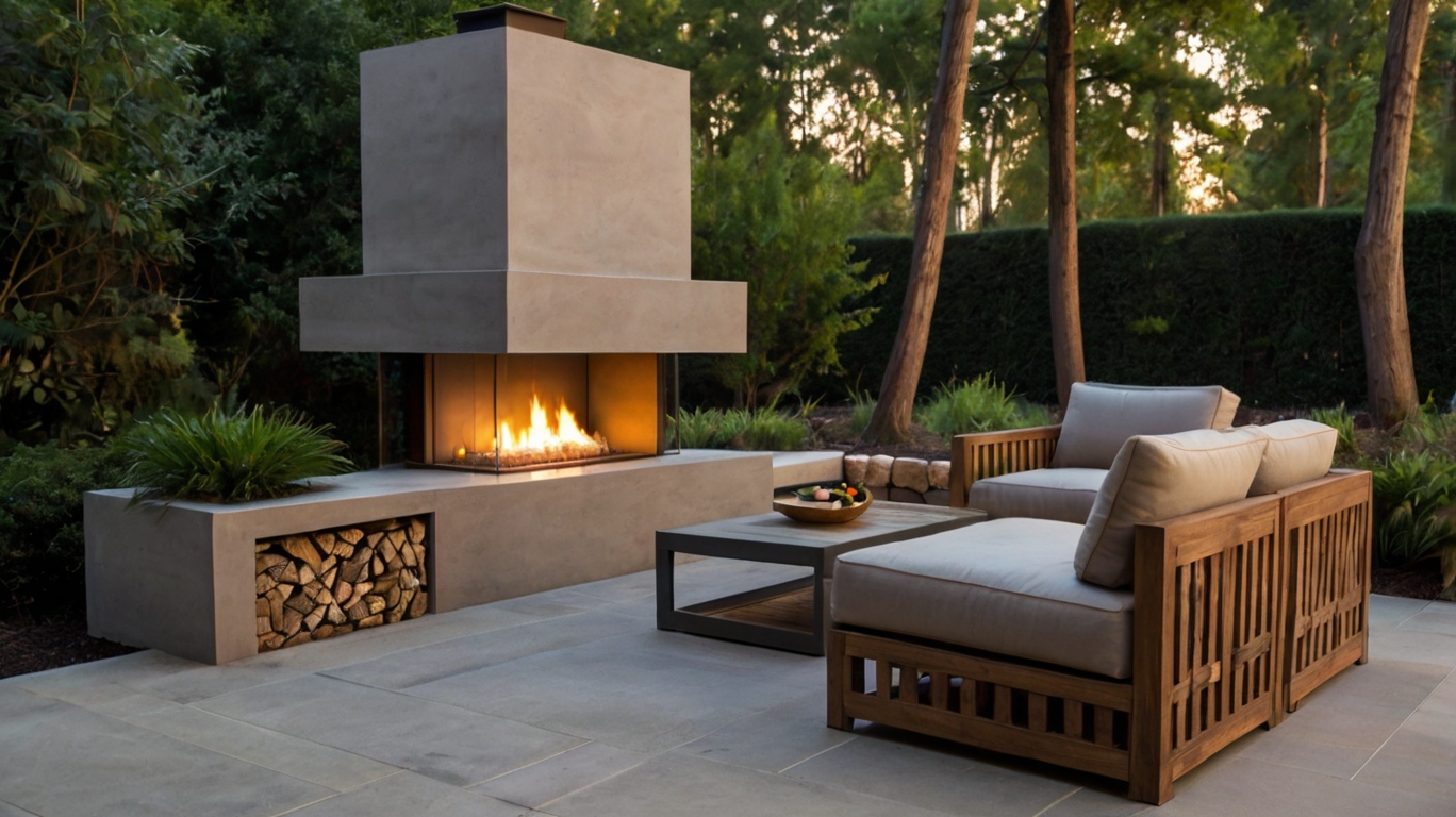 17 Stunning Outdoor Gas Fireplace Ideas to Elevate Your Backyard