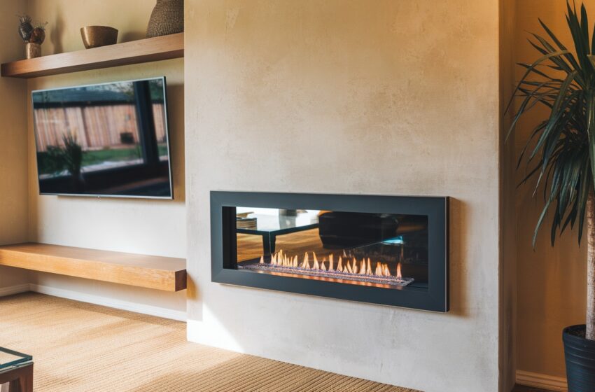 modern fireplace ideas with tv feature walls