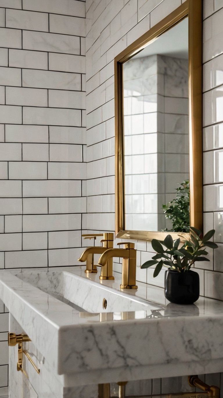 15 Stunning Black and White Tile Bathroom Ideas for a Modern Look