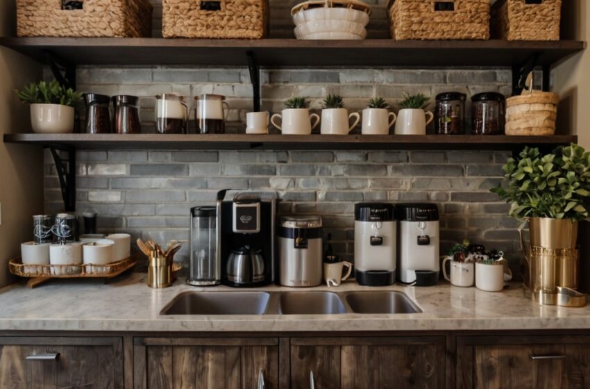 Kitchen Coffee Station Ideas