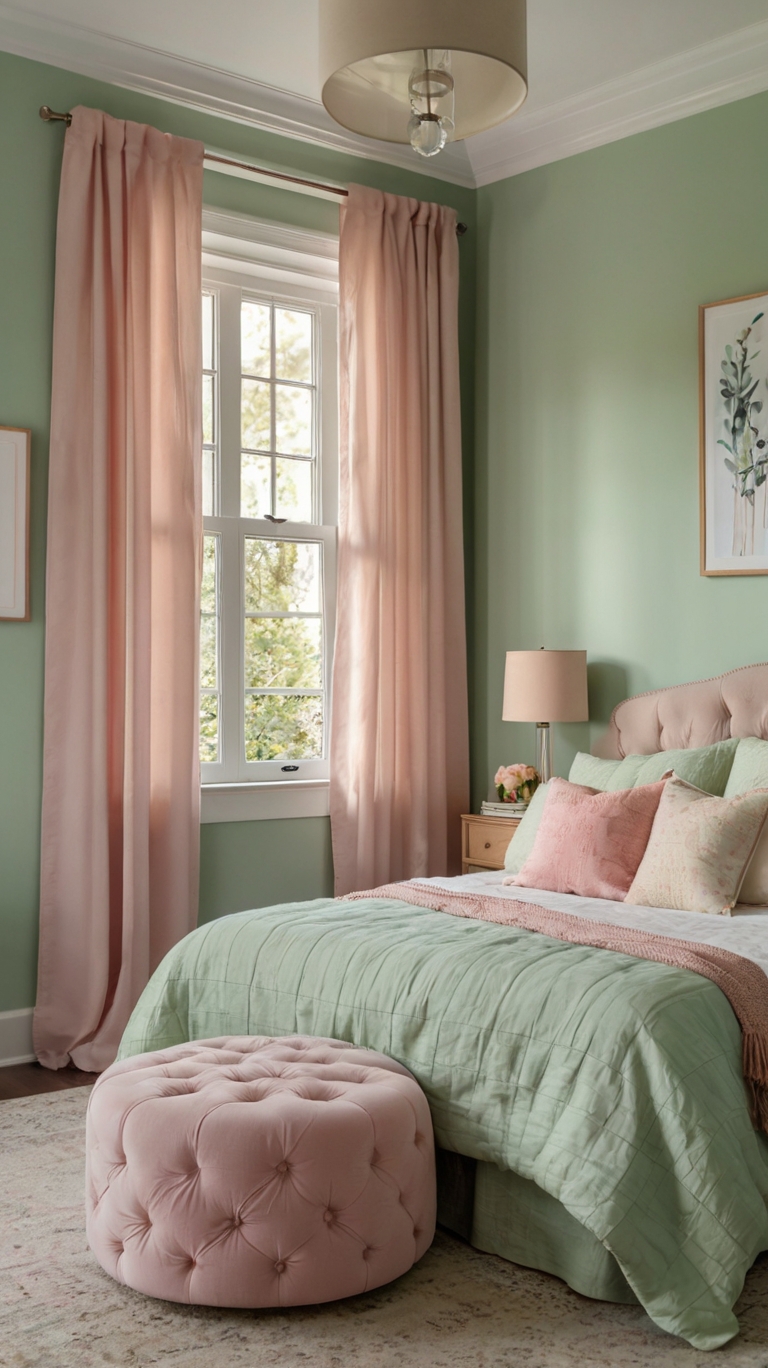 15 Gorgeous Ideas for Green Bedroom Walls