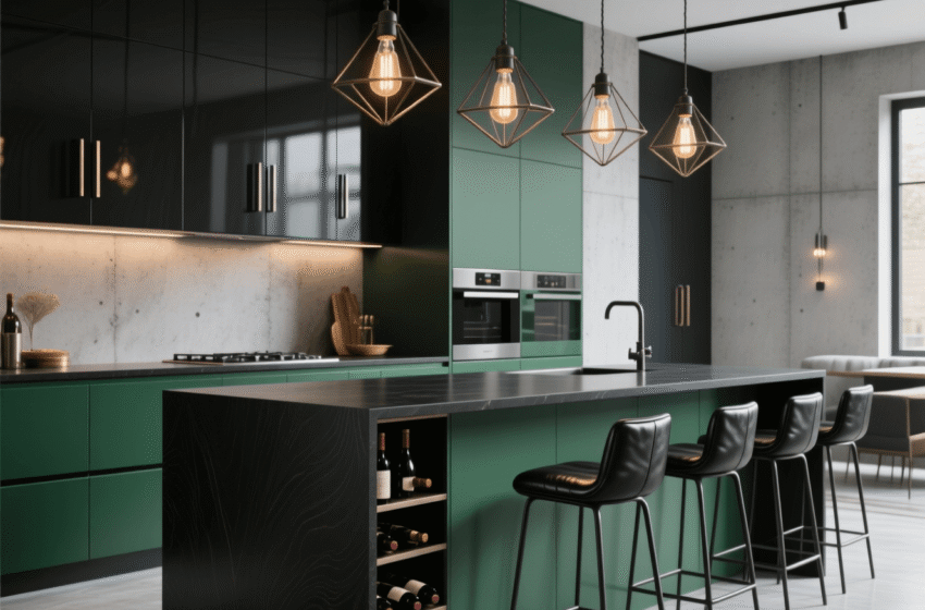  15 Stunning Green Kitchen Ideas for a Fresh Modern Look
