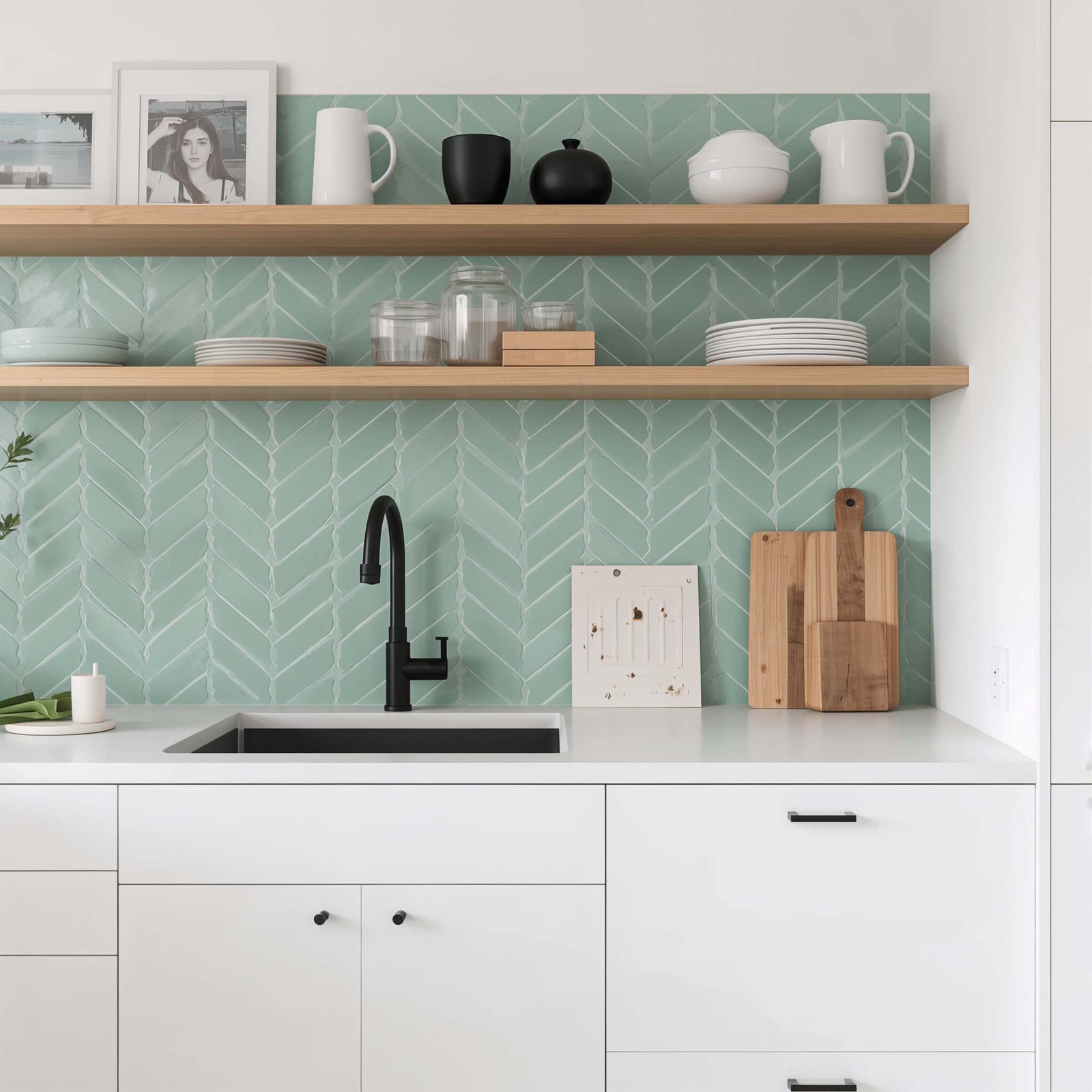 15 Stunning Green Backsplash Kitchen Ideas for Modern Homes