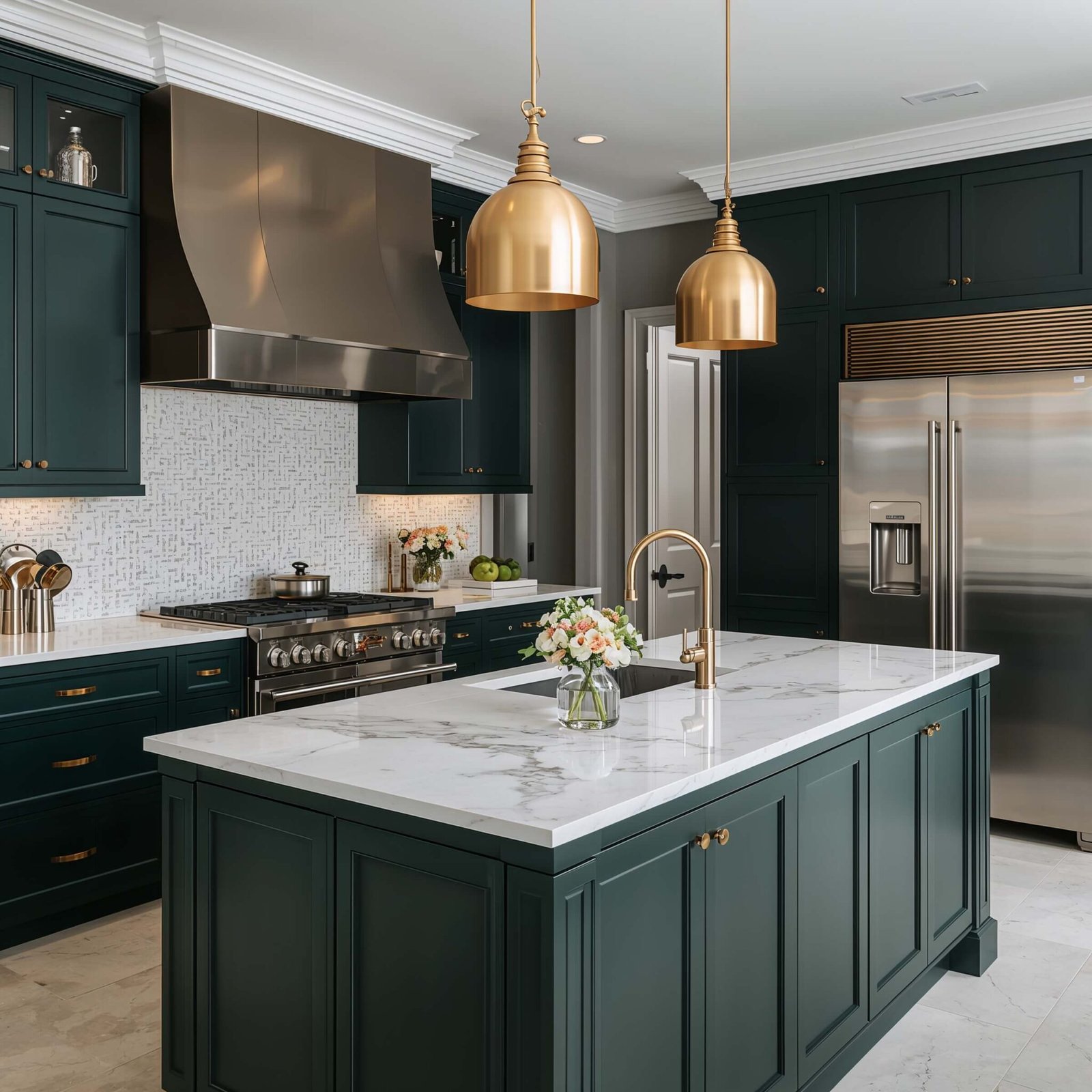15 Stunning Green Kitchen Island Ideas for Stylish Home Design