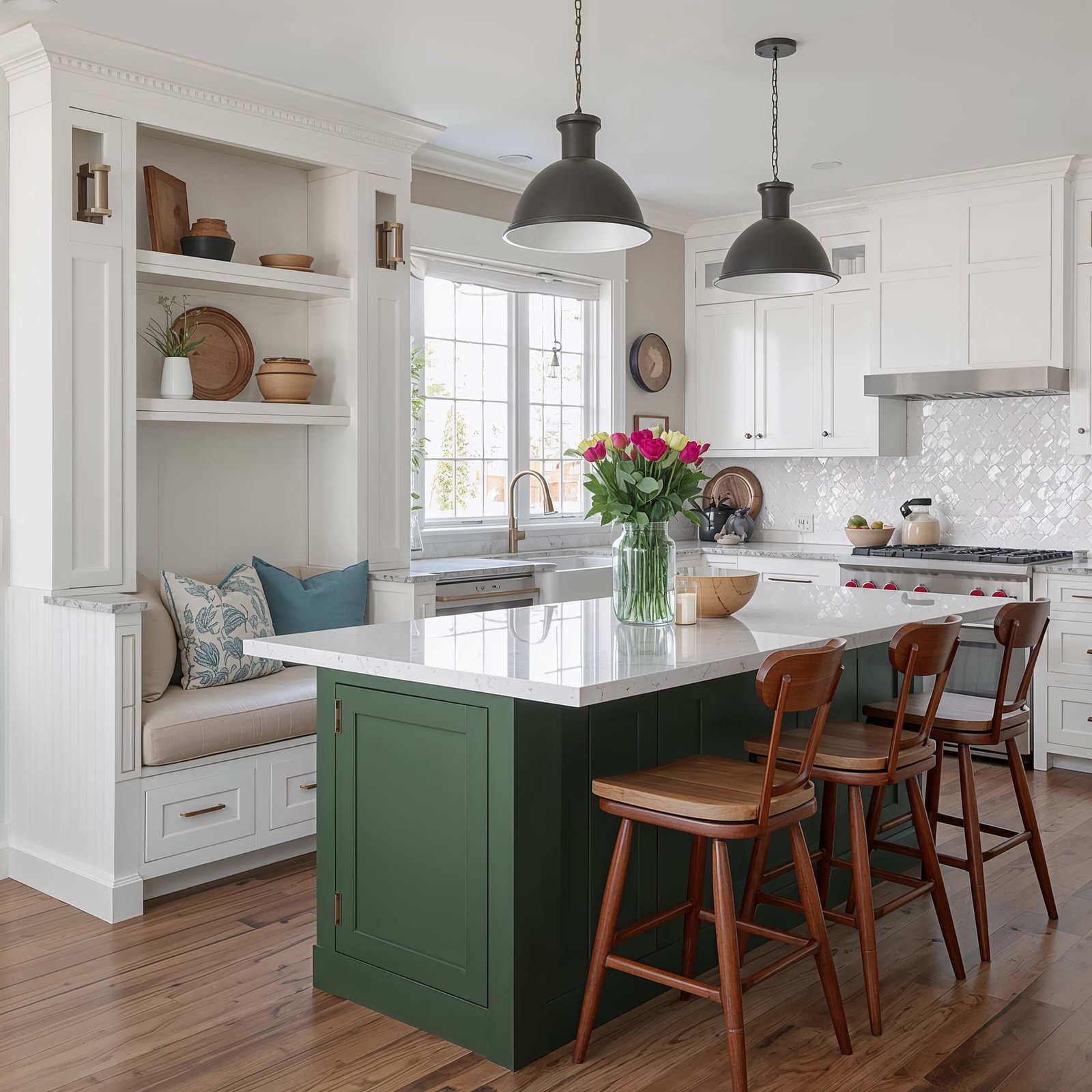15 Stunning Green Kitchen Island Ideas for Stylish Home Design