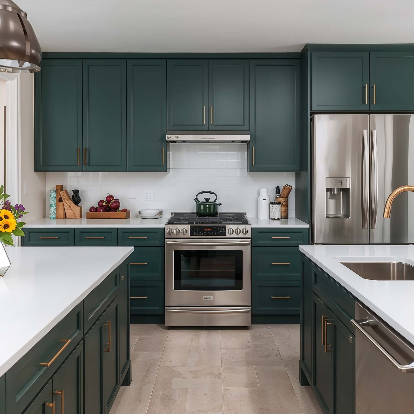 15 Stunning Forest Green Kitchen Ideas for Timeless Style