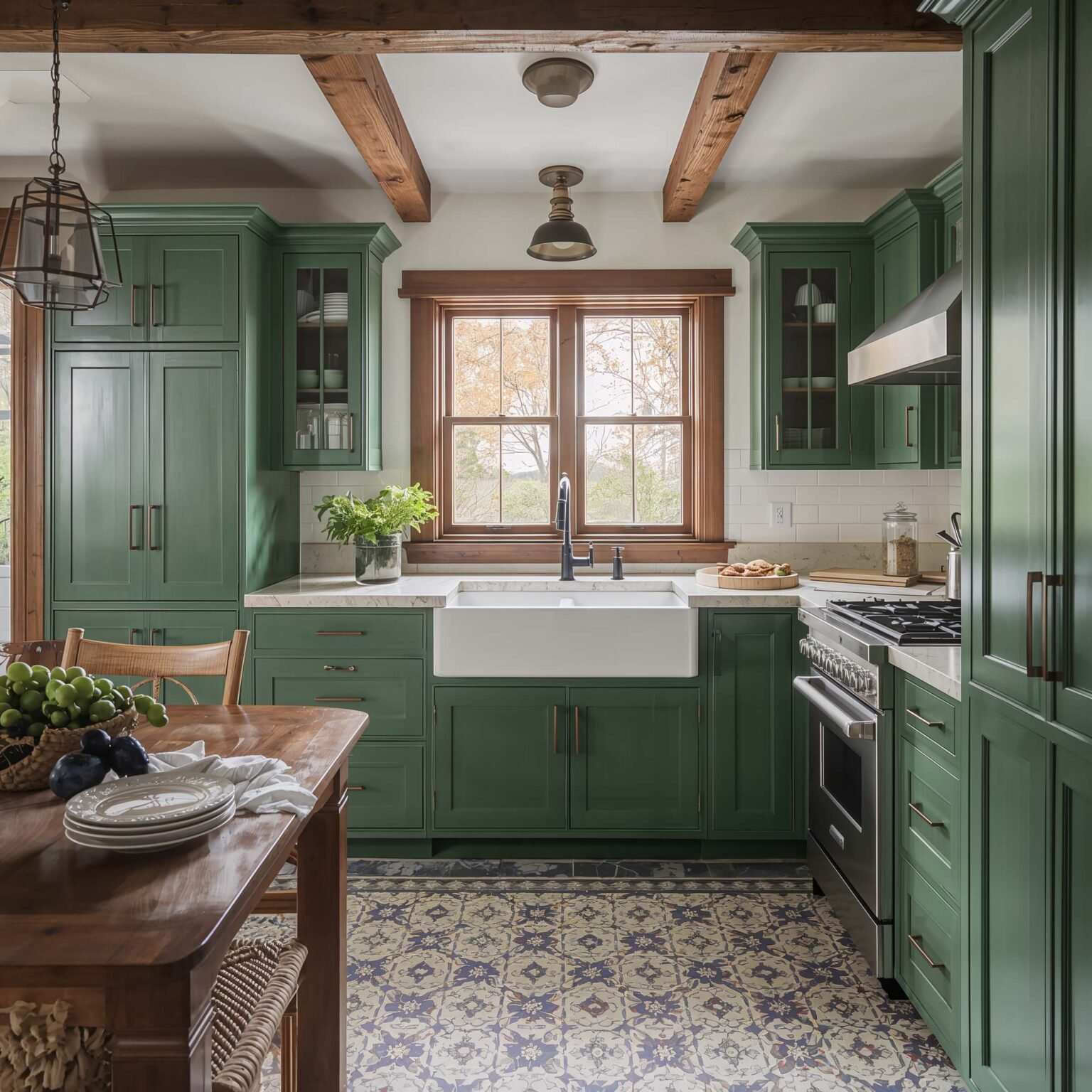 15 Stunning Forest Green Kitchen Ideas for Timeless Style