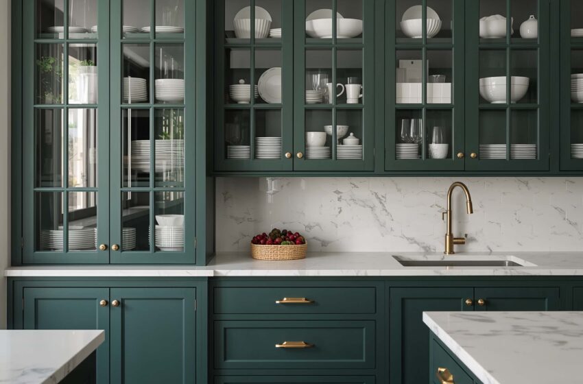  15 Stunning Forest Green Kitchen Ideas for Timeless Style