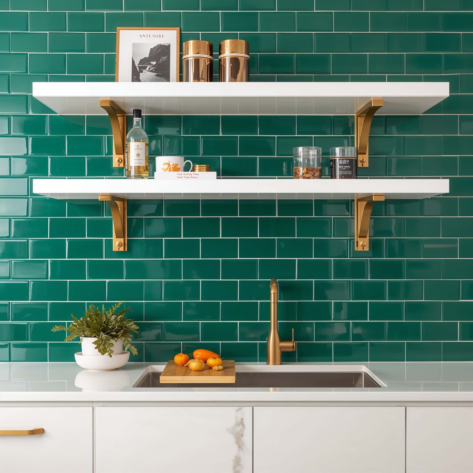 15 Stunning Green and Gold Kitchen Ideas for Modern Elegance