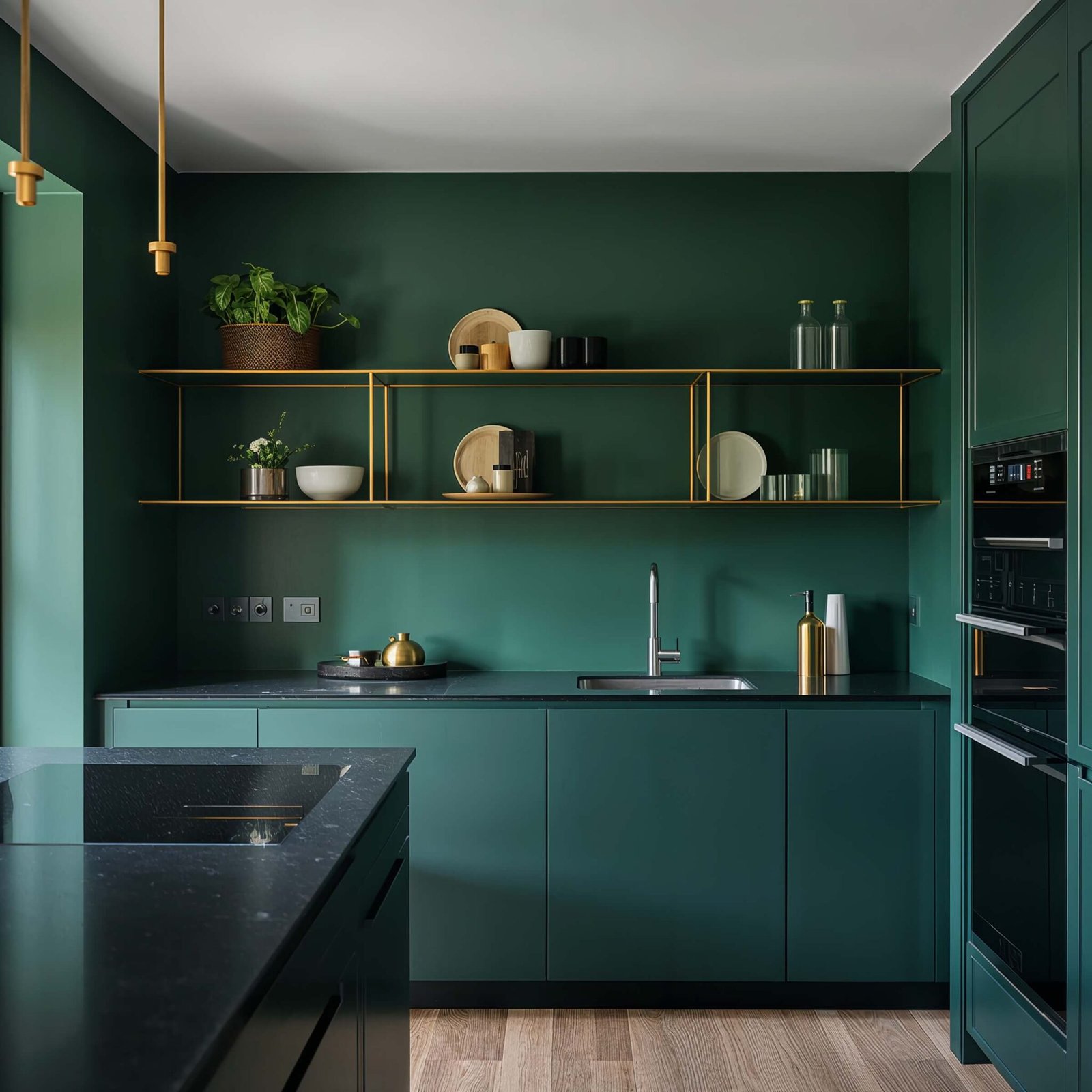 15 Stunning Green and Gold Kitchen Ideas for Modern Elegance