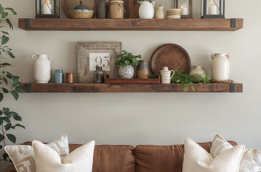  15 Stunning Shelf Decor Living Room Ideas for Stylish Spaces