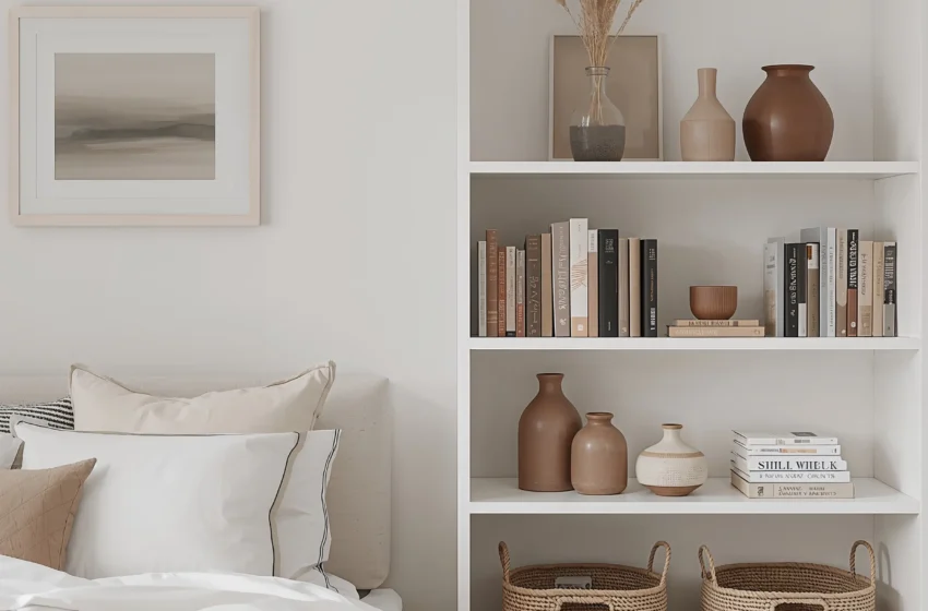  15 Beautiful Shelf Decor Bedroom Ideas for Modern Living