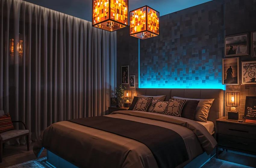  15 Unique Minecraft Bedroom Decor Ideas and Cozy Game Spaces