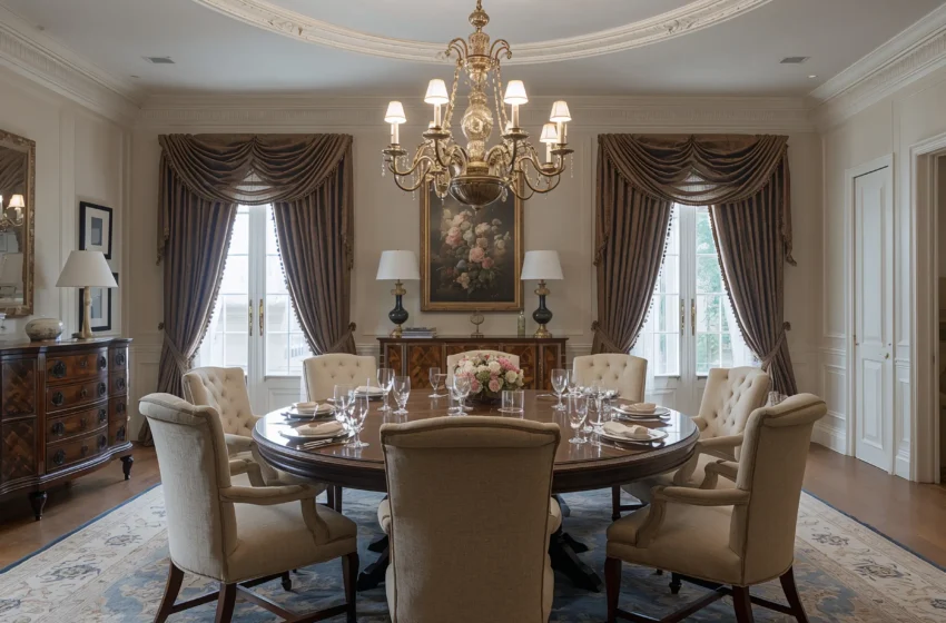  15 Creative Round Table Dining Room Ideas You’ll Love