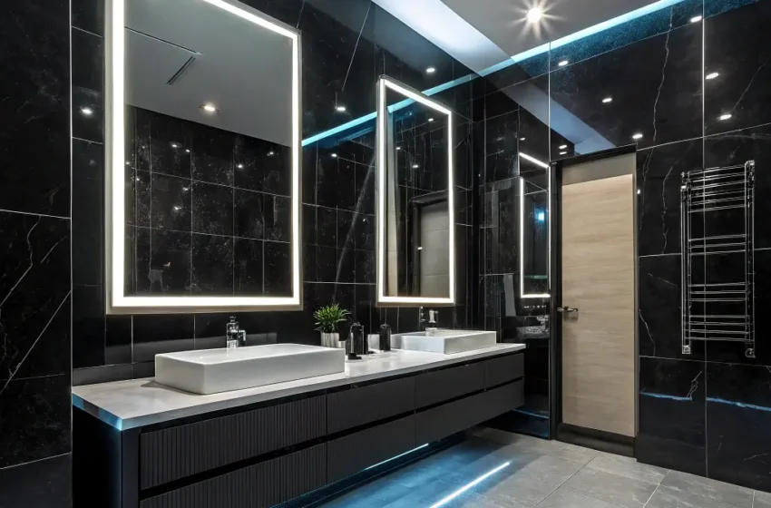  15 Stunning Black Tile Bathroom Ideas for Modern Homes