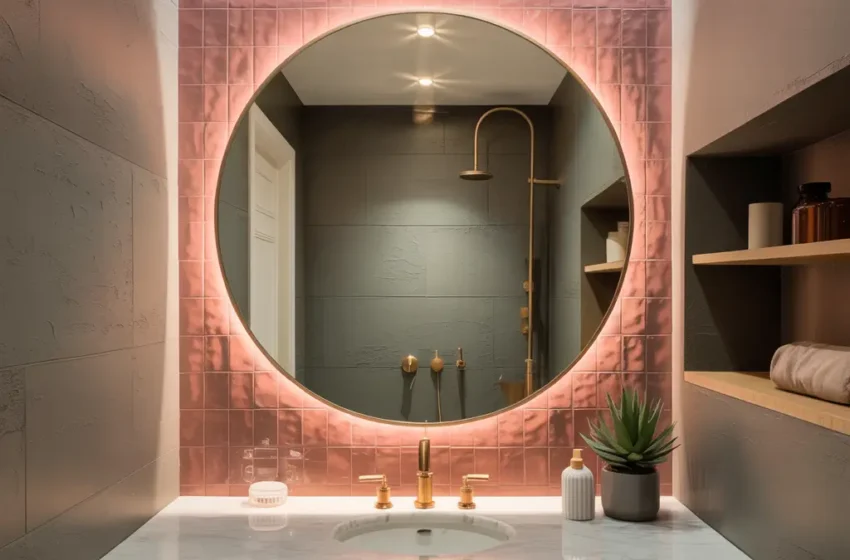  15 Elegant Pink Tile Bathroom Ideas and Sophisticated Looks