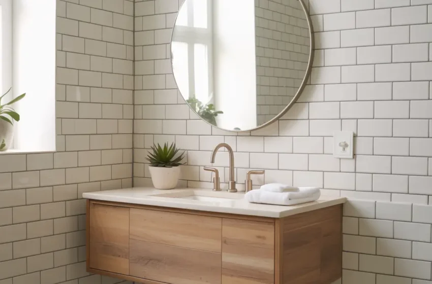  15 Inspiring White Subway Tile Bathroom Ideas with Classic Touch