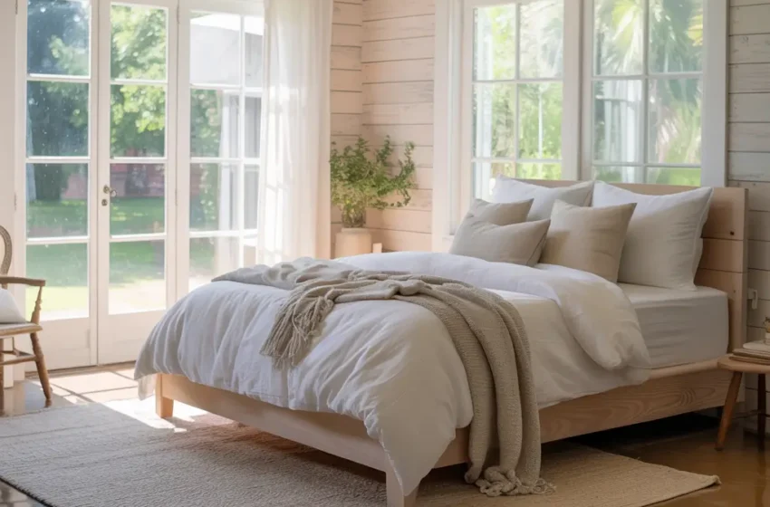  15 Beautiful Farmhouse Master Bedrooms Decor Ideas to Inspire Style