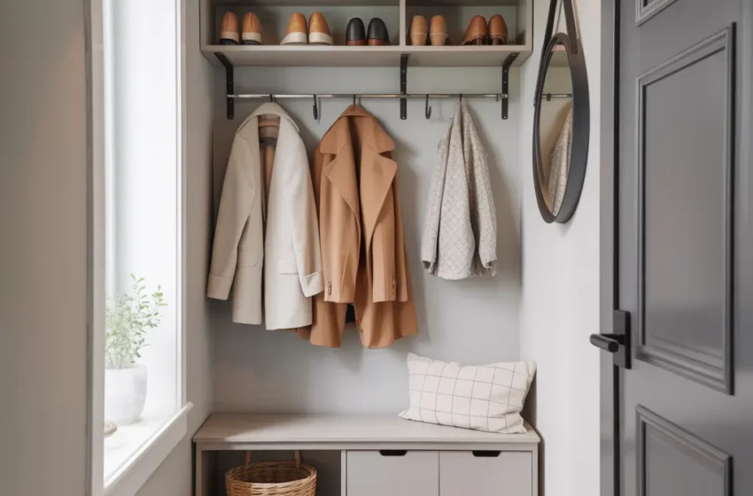  15 Clever Small Entryway Decor Ideas for Organized Spaces