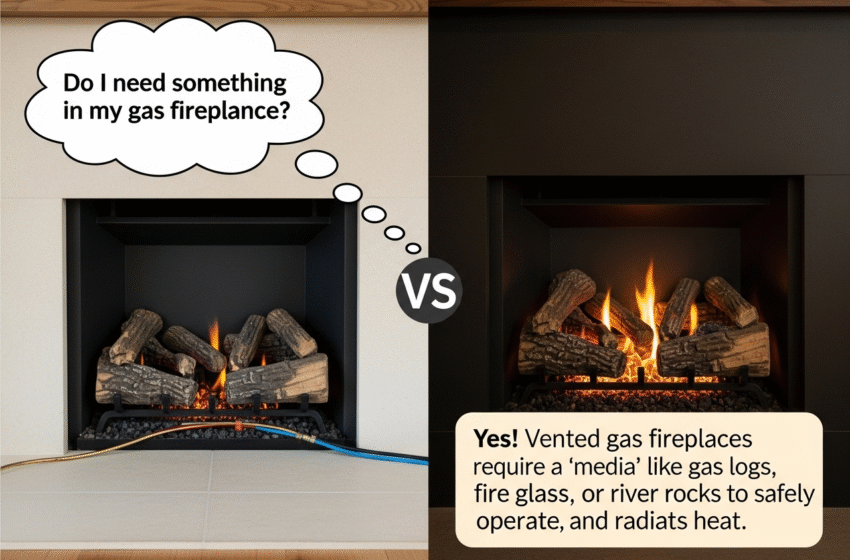 Do I Need Something in Gas Fireplace