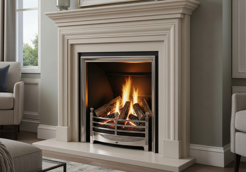 pilot light gas fireplace​