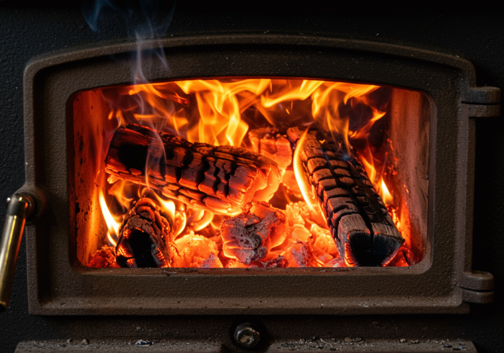 Temperature of Wood Burning Stove