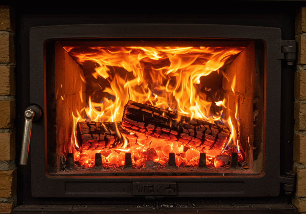 Temperature of Wood Burning Stove