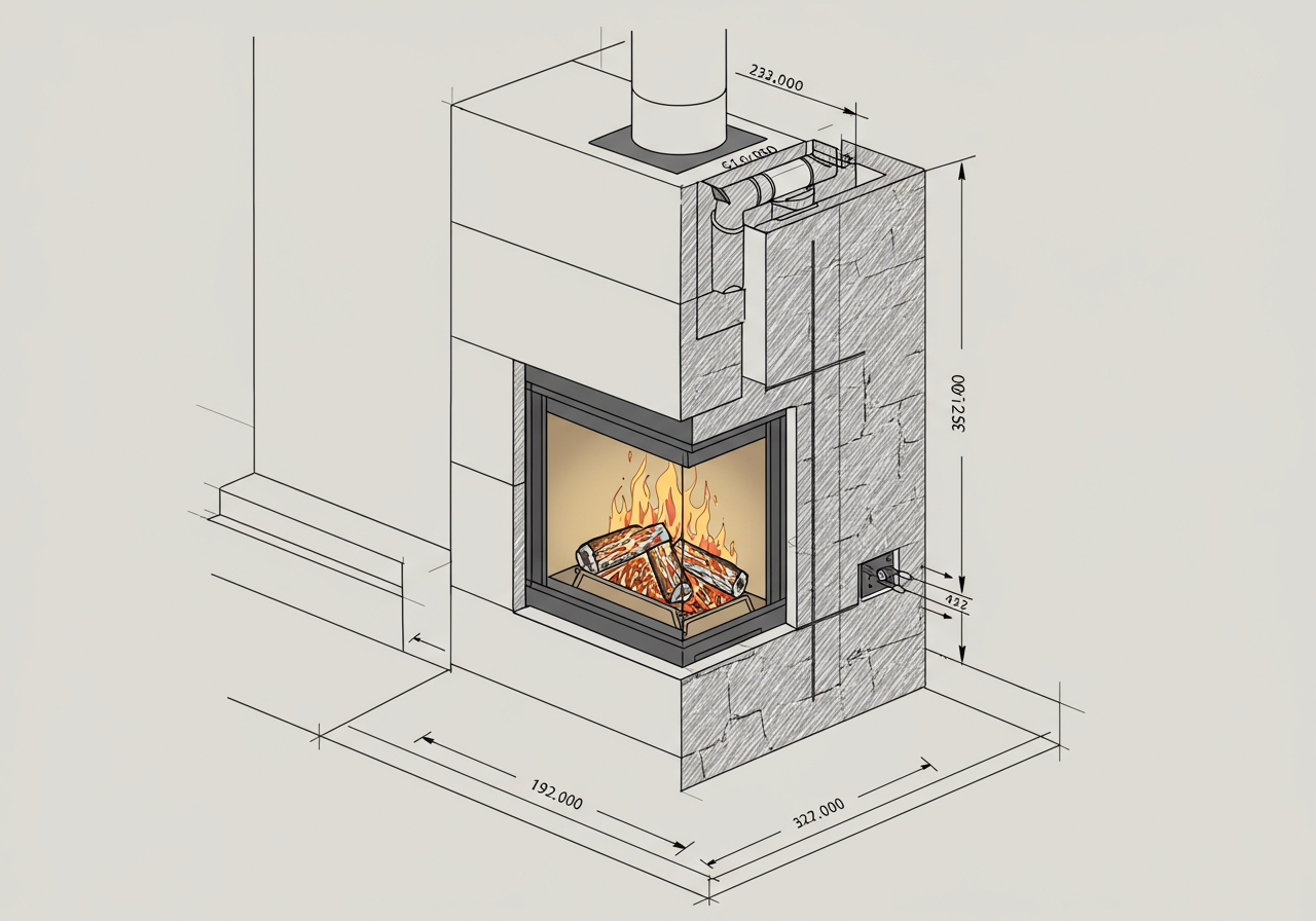what is a zero clearance fireplace​