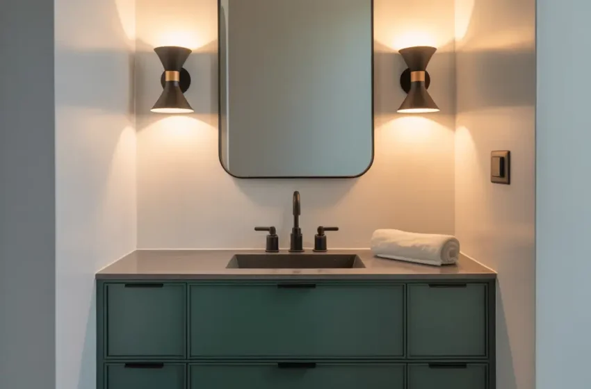  15 Trendy Green Bathroom Vanity Ideas with Chic Details