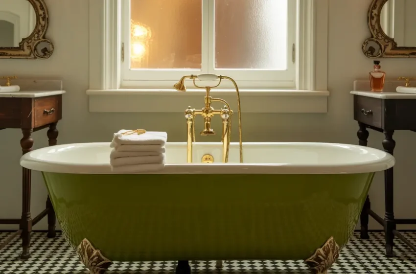  15 Dreamy Olive Green Bathroom Ideas and Decor Tips