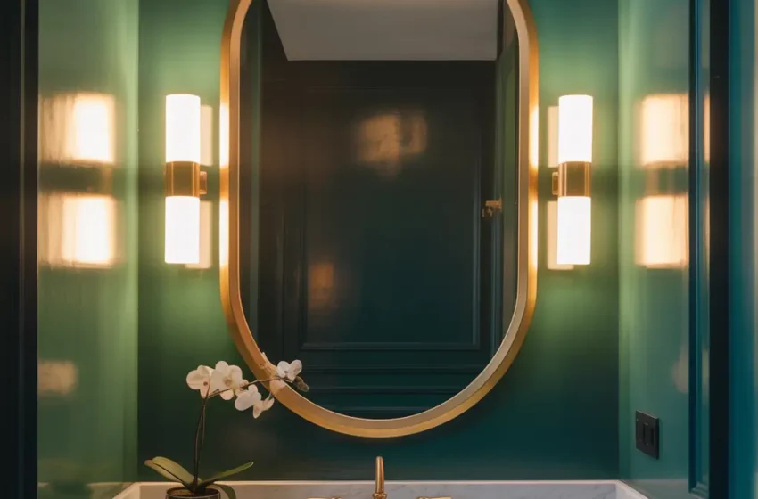  15 Beautiful Green and Gold Bathroom Ideas for Chic Spaces