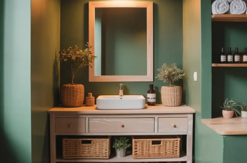  15 Inspiring Forest Green Bathroom Ideas and Luxe Details