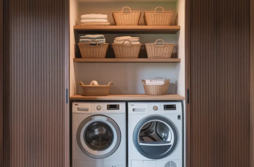  15 Inspiring Tiny Laundry Room Ideas and Cozy Small Spaces