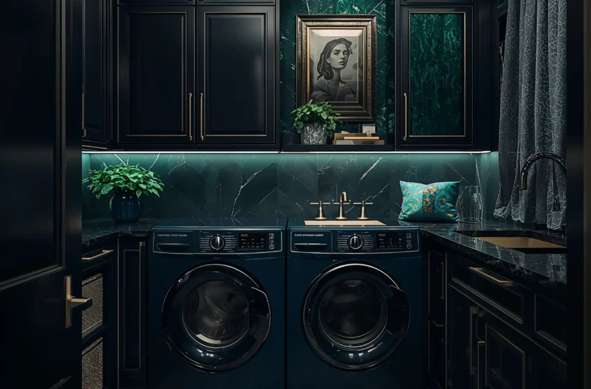  10  Stunning Moody Laundry Room Ideas to Transform Your Space