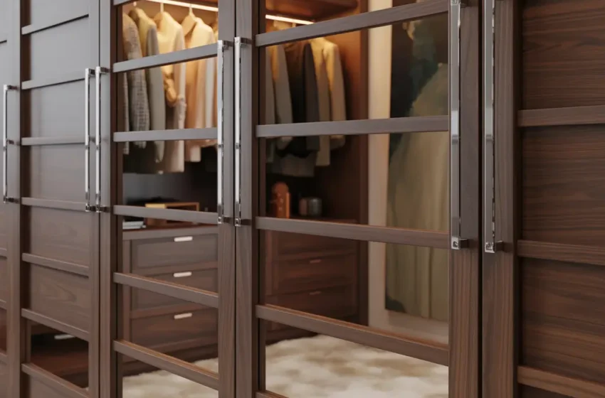  15 Stylish Wardrobe Shutter Design Ideas and Elegant Finishes