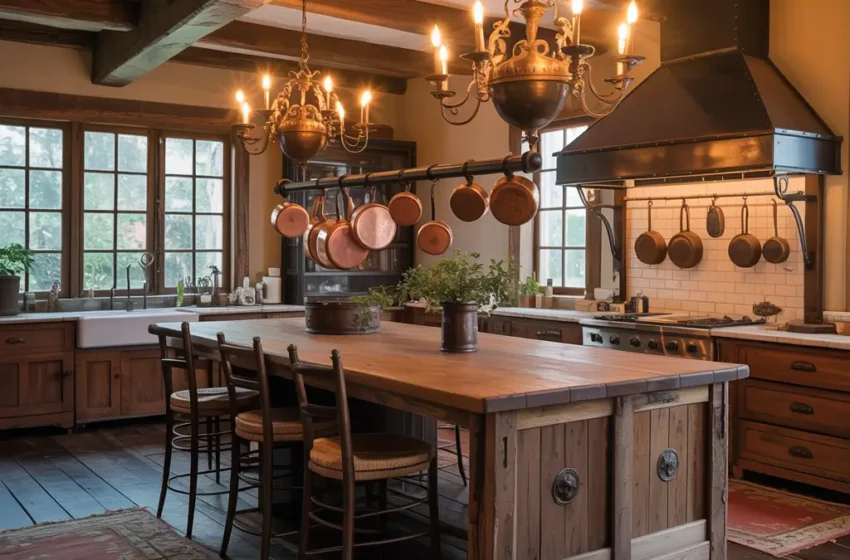  15 Stunning Rustic Farmhouse Kitchen Ideas for Cozy Spaces