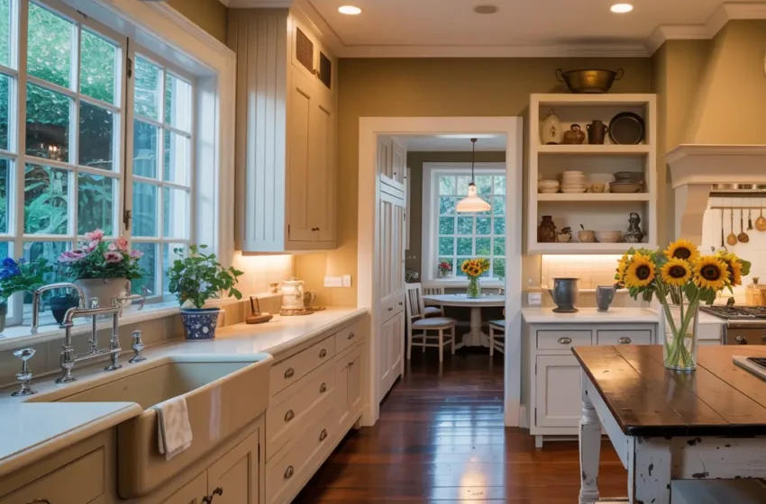  15 Stunning Farmhouse Sink Kitchen Ideas and Cozy Designs