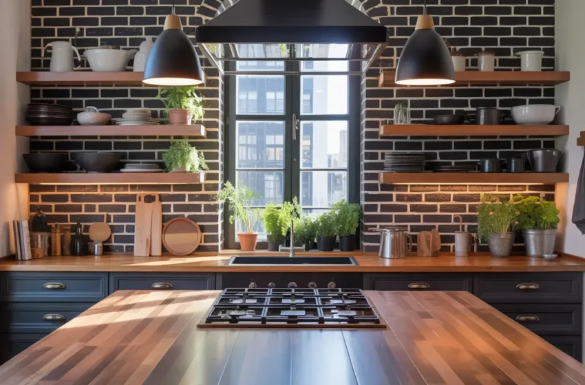  15 Stunning Black Backsplash Kitchen Ideas and Modern Home Looks