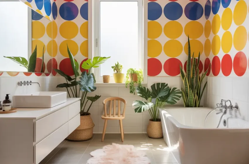  15 Creative Kids Bathroom Wallpaper Ideas for Fun Spaces