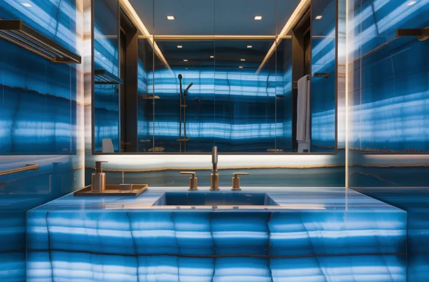  15 Stunning Blue Onyx Bathroom Ideas for Modern Luxury