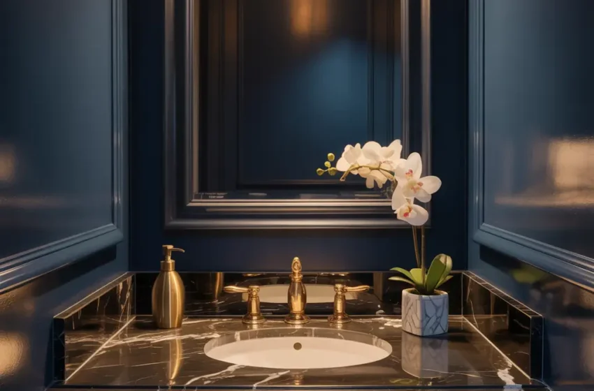  15 Clever Small Powder Bathroom Ideas to Maximize Space